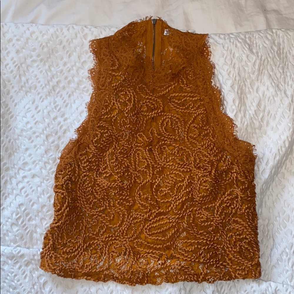 Zara Lace Crop Top